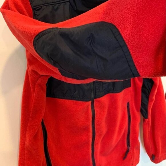 Columbia fleece jacket. Full zip. Size youth 14/16. Red/black. New condi… - Picture 3 of 8